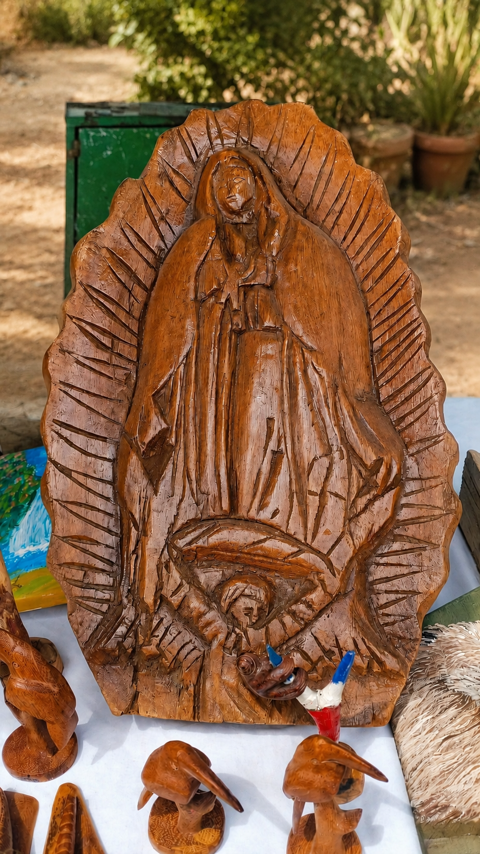 Tallados de figuras religiosas
